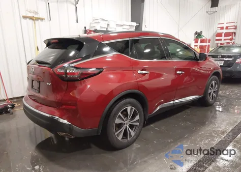 2020 Nissan Murano Sv Fwd z USA, uszkodzony, nr VIN 5N1AZ2BJ2LN131655